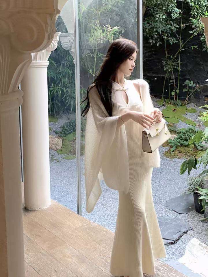 White Moonlight Lazy Style Shawl Cardigan Lazy Style Shawl Cardigan for Tall Women