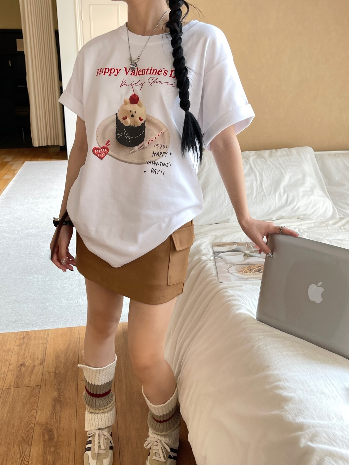 韓系短袖T恤女夏季寬鬆甜美上衣