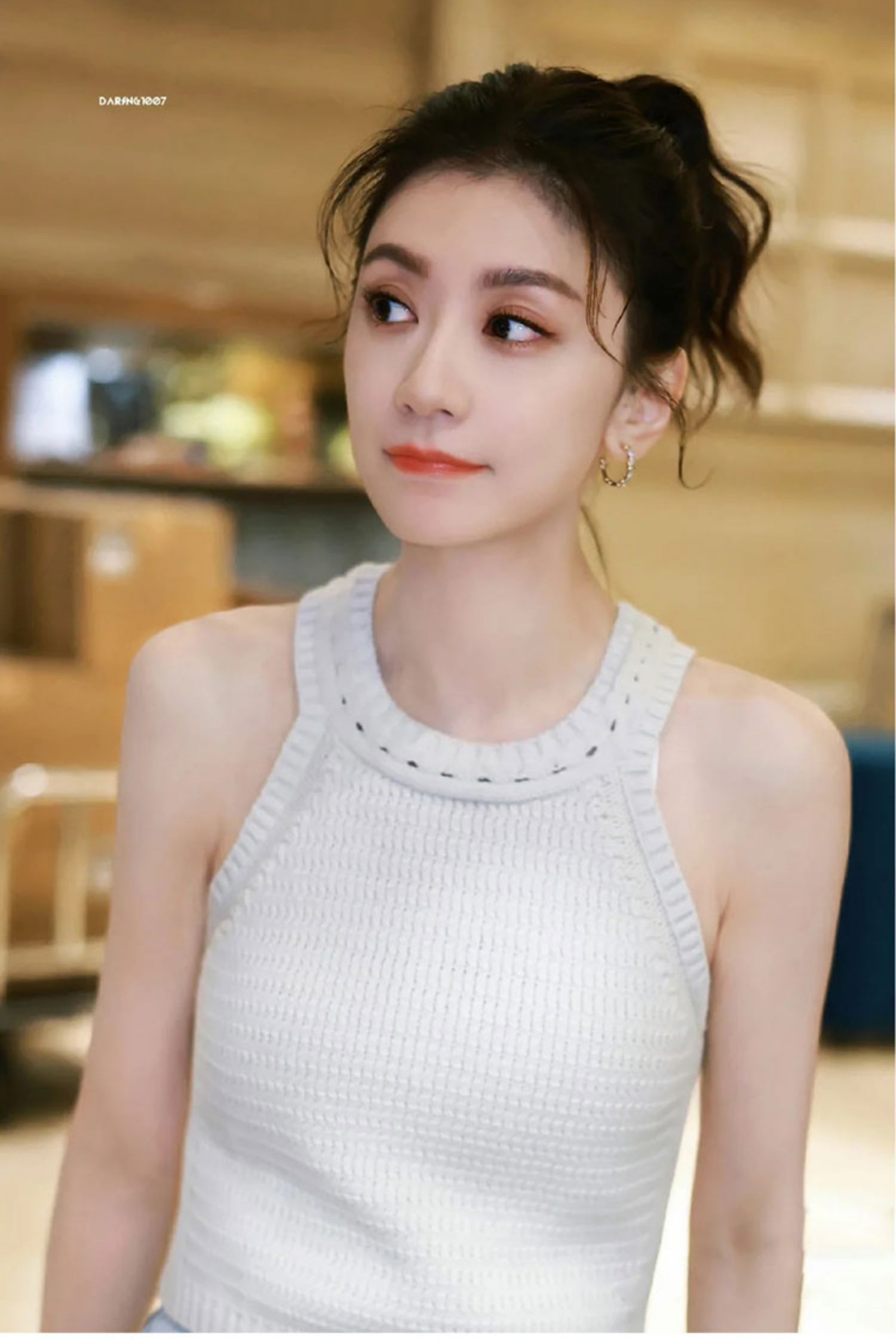 背心外穿女2024新款春秋掛脖短款無袖內搭針織打底衫西裝吊帶上衣