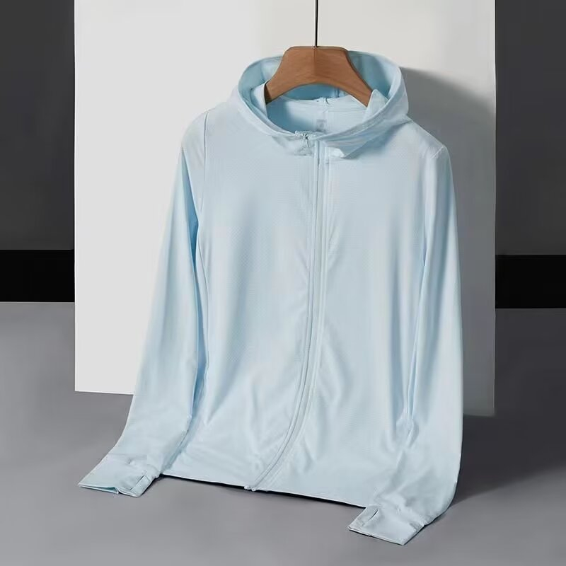 大碼防曬衣女夏季新款防紫外線透氣薄防曬服戶外釣魚騎車防曬外套