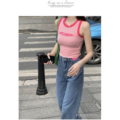 白色吊帶小背心女夏季顯瘦內搭辣妹工字打底短款無袖上衣