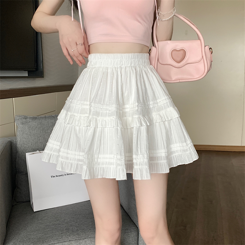實拍~芭蕾風蓬蓬裙半身裙女裝小個子短裙甜美裙子A字裙蛋糕裙