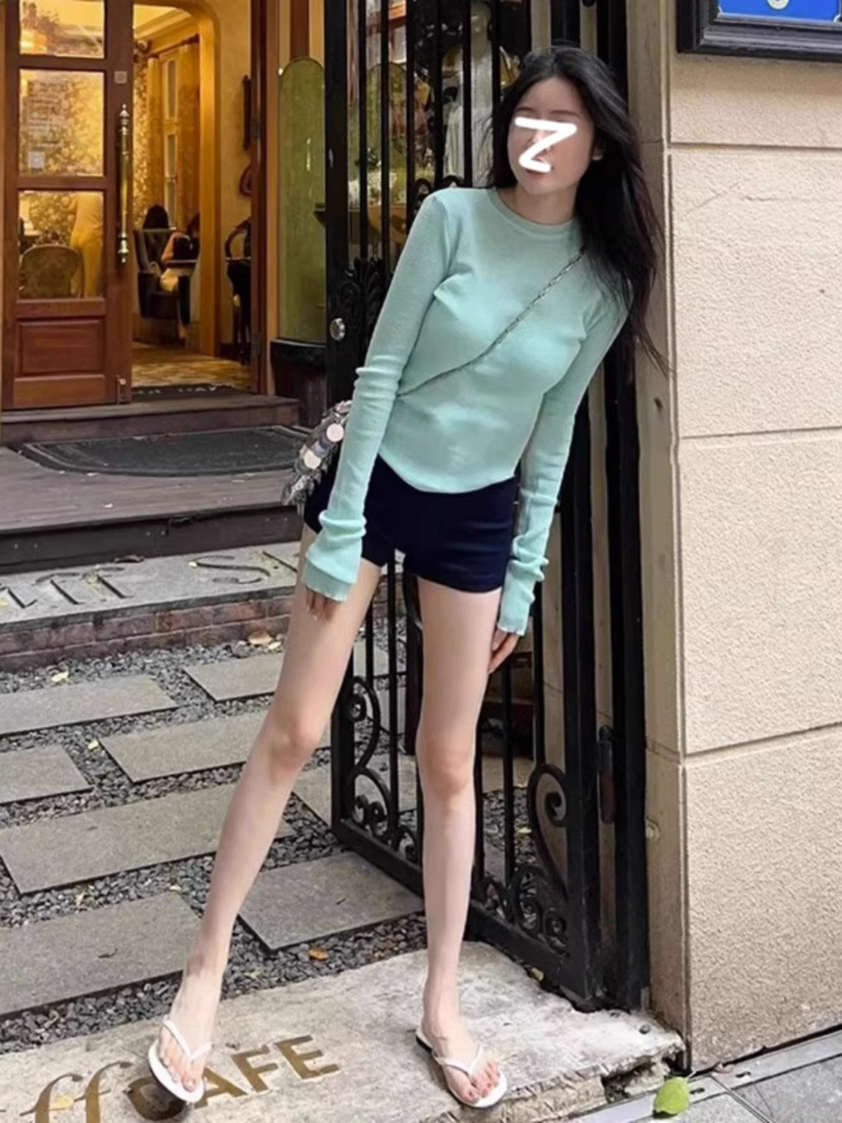 安迪絨休閒打底上衣毛針織衫女潮