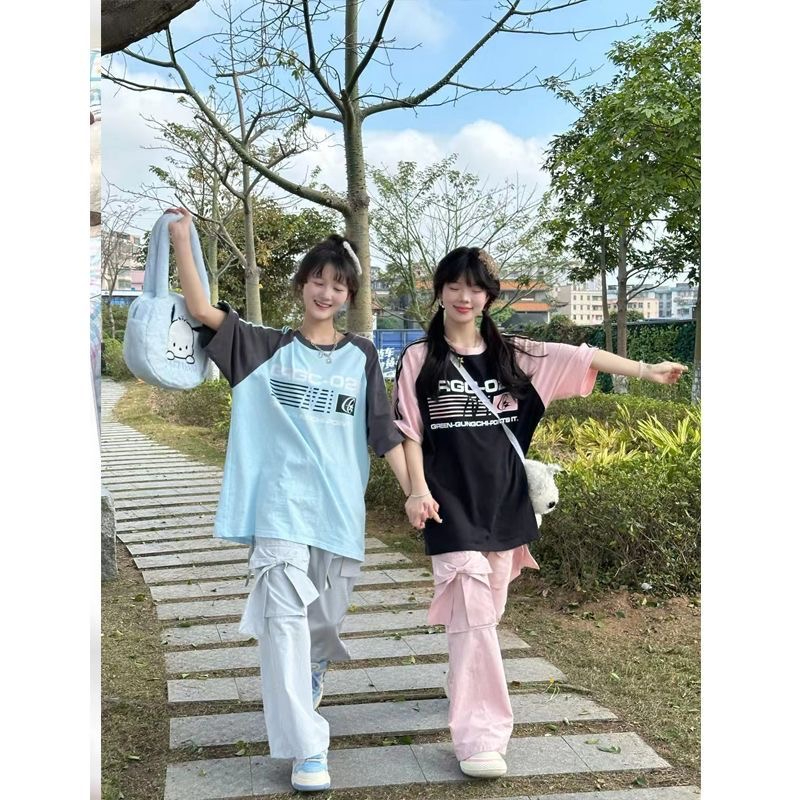 羅紋領口純棉200克精梳緊密賽絡紡短袖t恤女