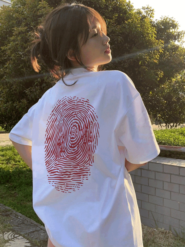 美式復古白色短袖t恤女春夏季2024新款重磅oversize潮牌純棉上衣