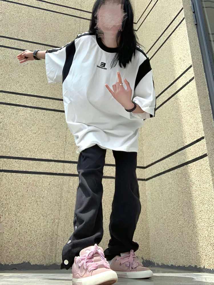 純棉200克精梳緊密賽絡紡短袖t恤女