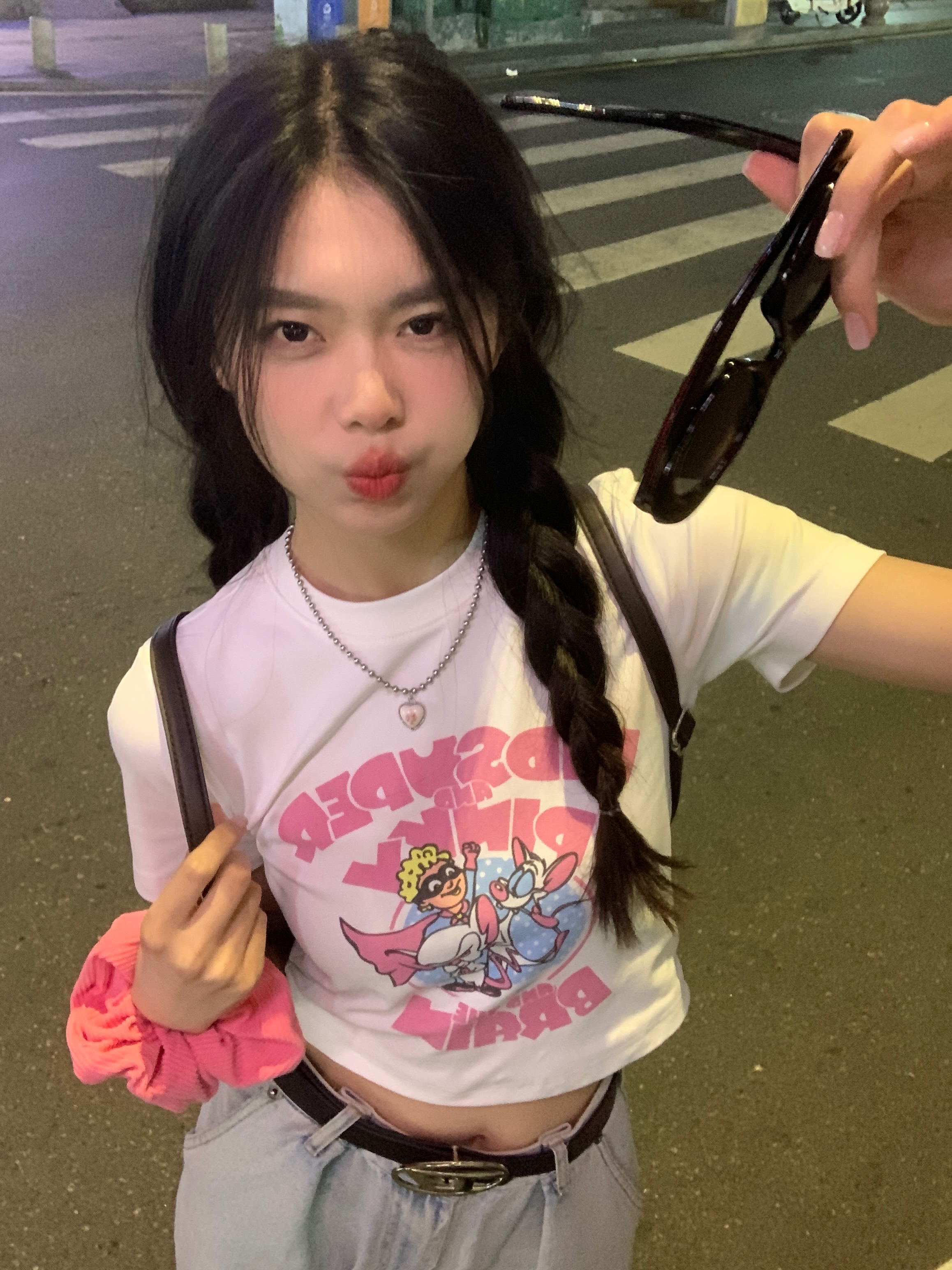 92棉/8氨綸40支210g純棉 修身短款T恤女短袖