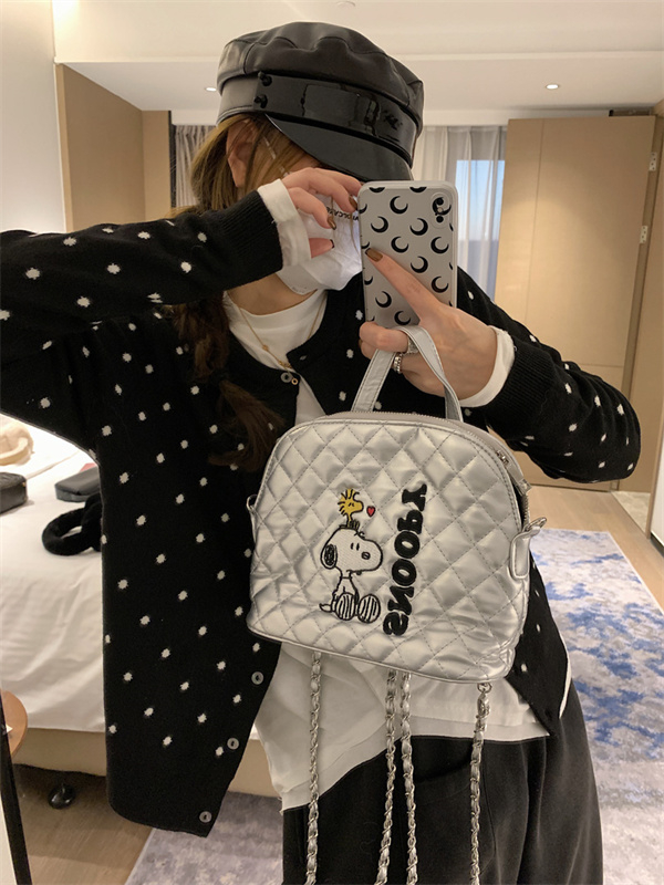 fancccy 波點針織開衫女春季2024新款疊穿設計感百搭顯瘦長袖上衣