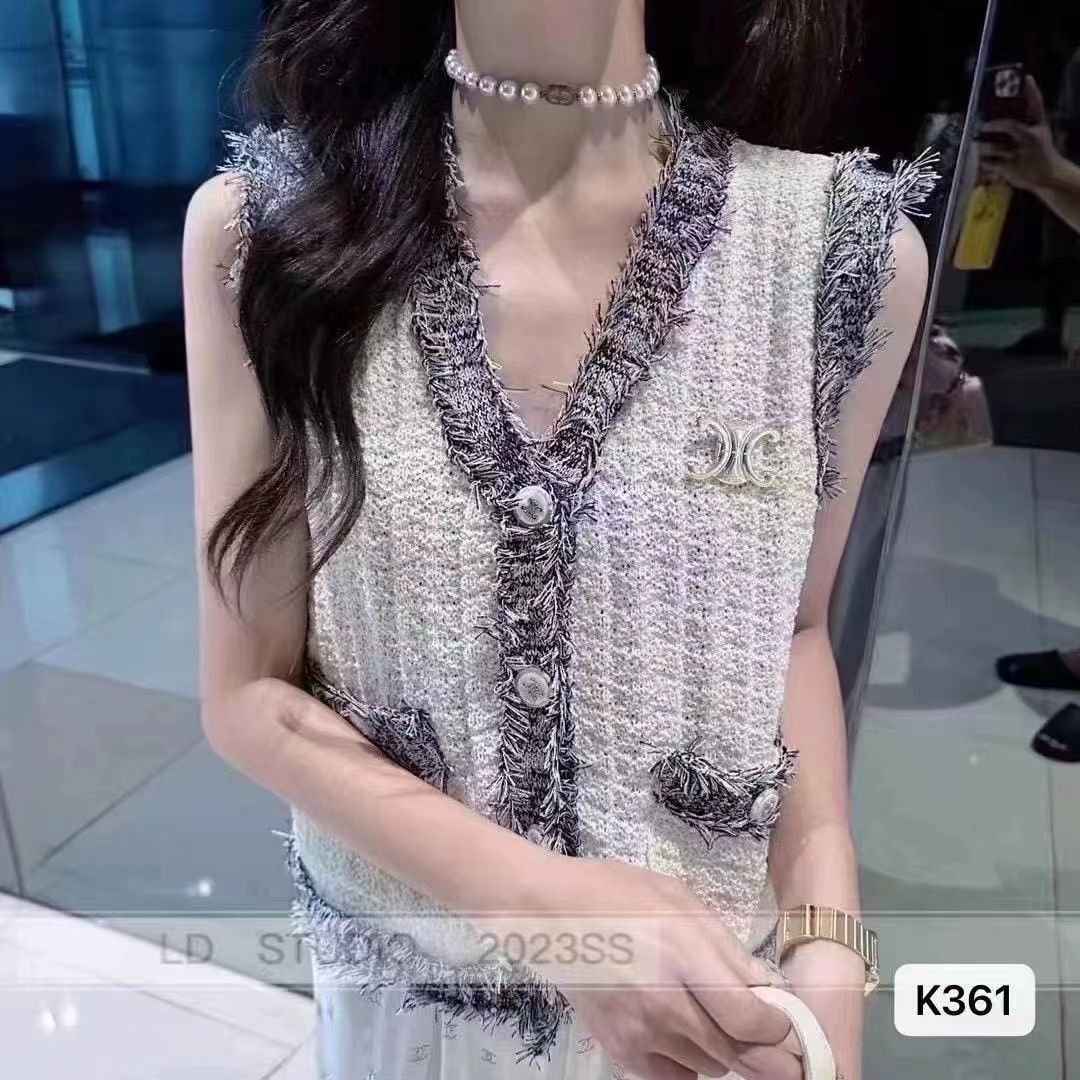 法式凱旋門流蘇馬甲外套女早秋新款寬鬆氣質羊毛開衫