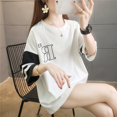 首發實拍6535棉包領好質量 閨蜜裝排球服運動短袖T恤女