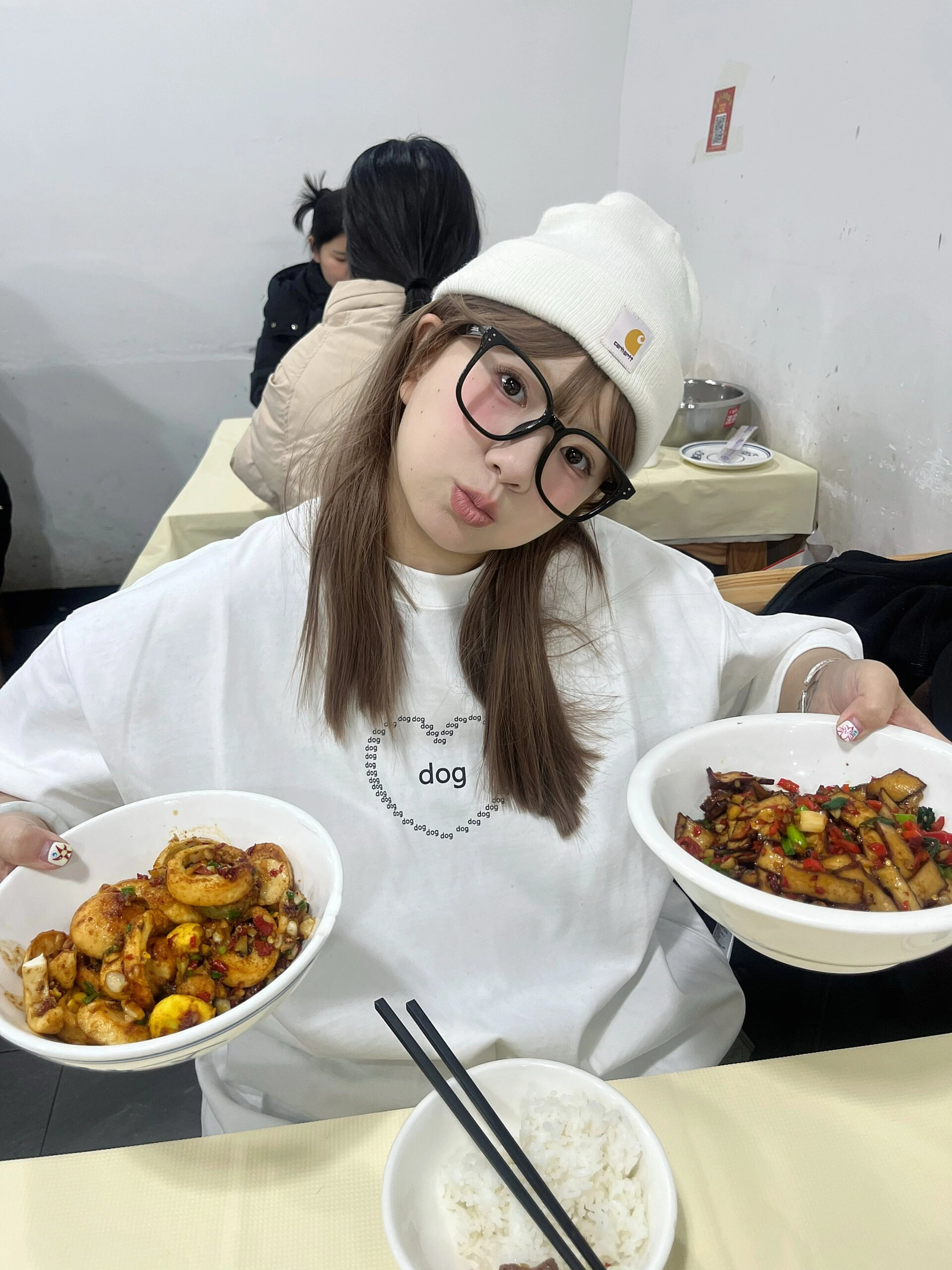 創意愛心字母印花圓領短袖T恤