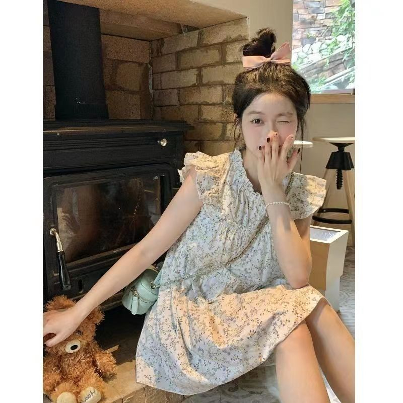 夏季短袖連衣裙子女韓版日系甜美