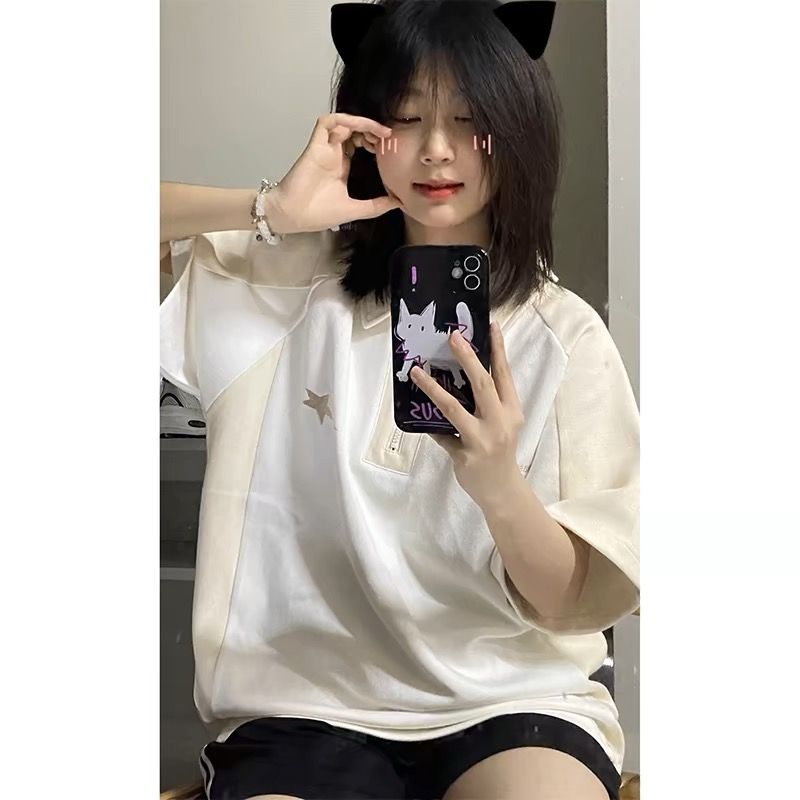 純棉200克精梳緊密賽絡紡短袖t恤女