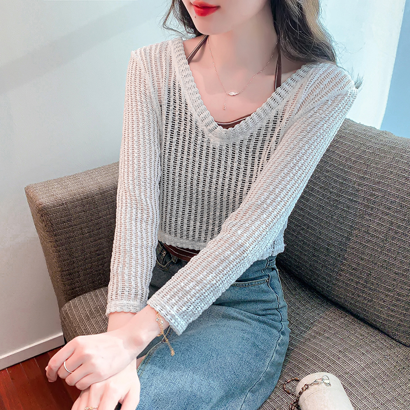 Already shipped 2024 spring and summer real shot large size new two-piece set of short sun protection clothing