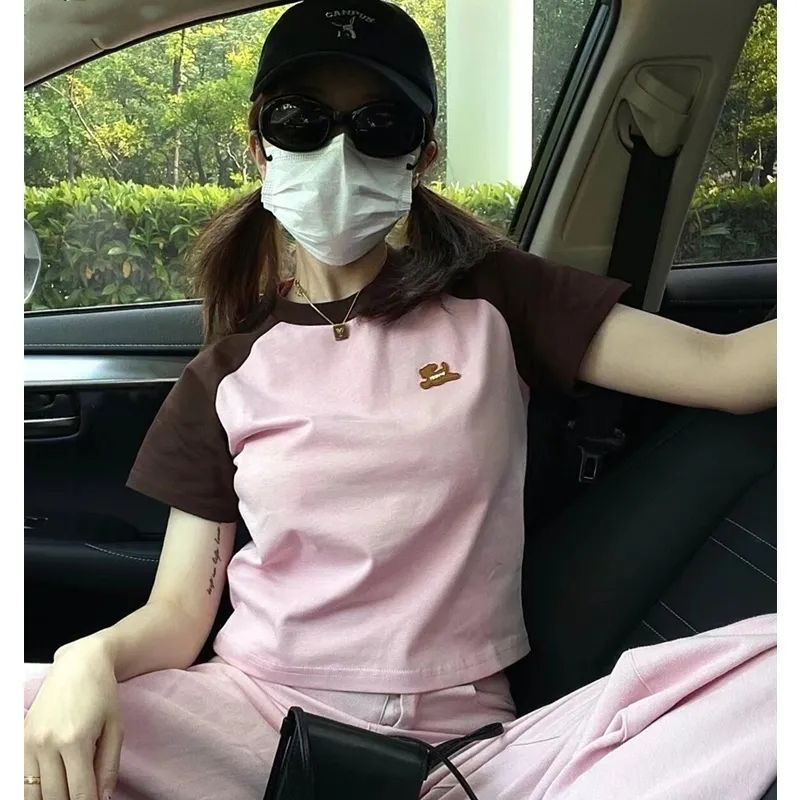 純棉40支精梳緊密210克直播品質 修身短袖t恤女
