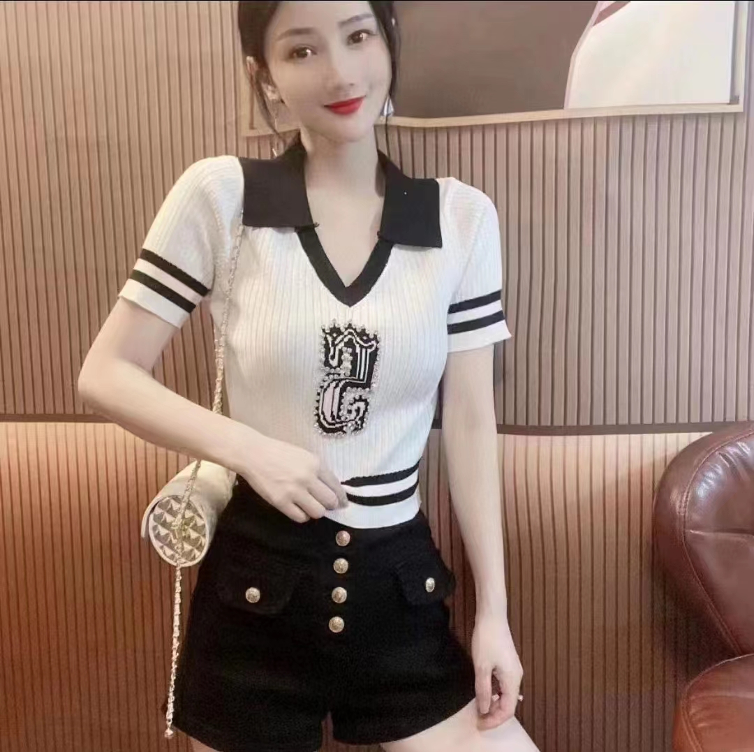 2024 Summer Color Palette Love Button Knitted Camisole Summer Slimming Color Camisole for Women