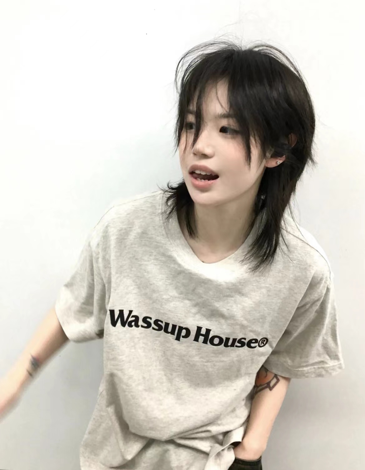 高質量純棉220克精梳緊密手感好直播品質前印花短袖t恤女