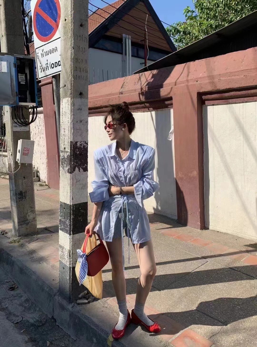 IN choose u笑笑家2024年春款高級感不規則花邊垂感半身裙長裙女
