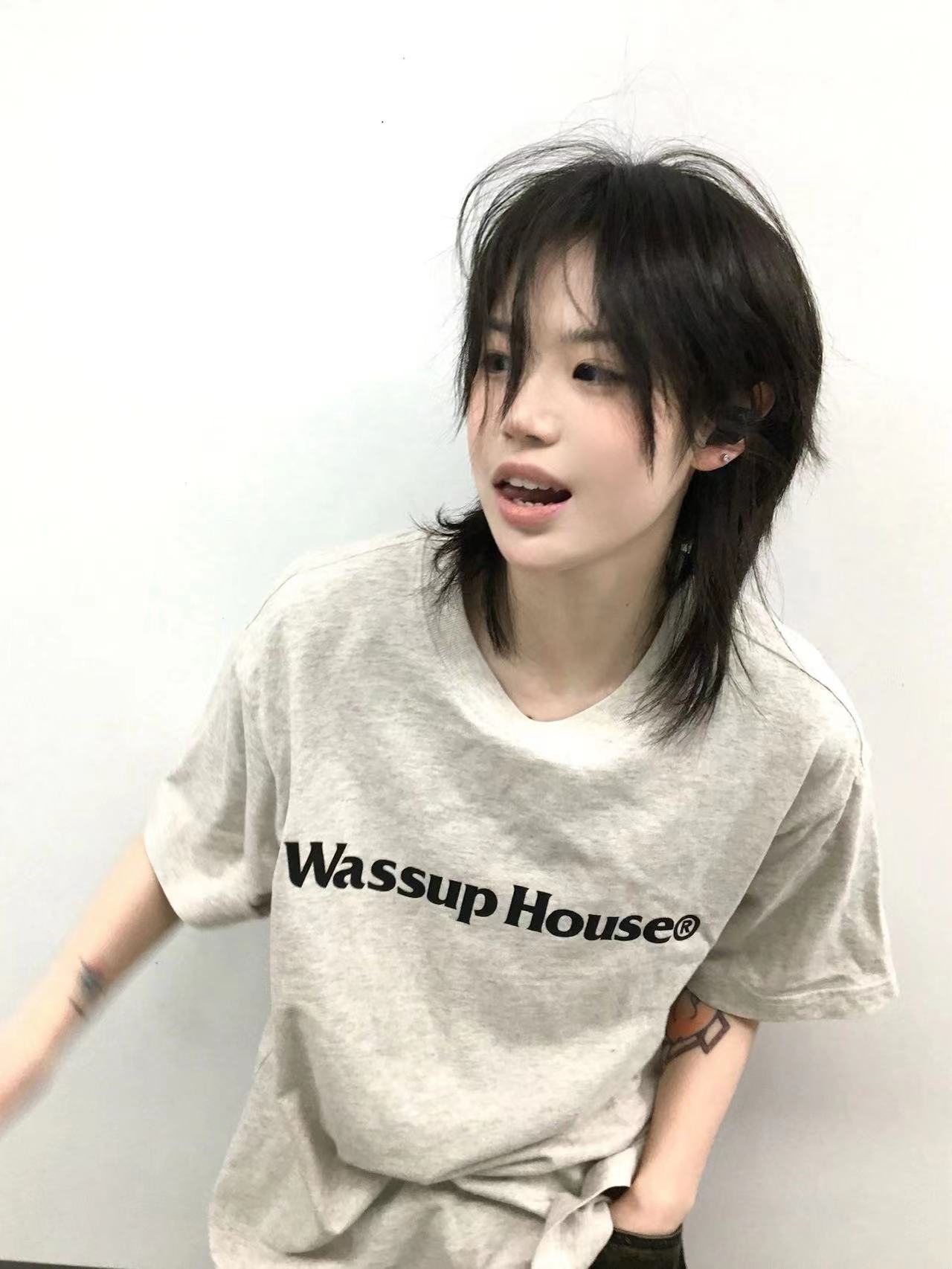高質量純棉220克精梳緊密手感好直播品質前印花短袖t恤女