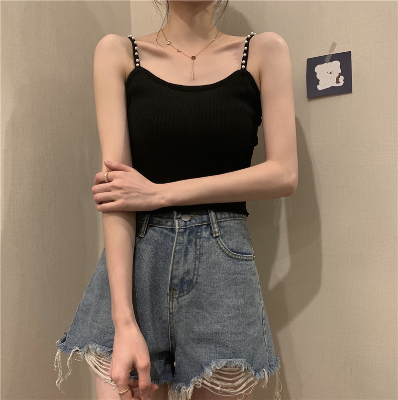 已出貨 別致小吊帶背心女春季年新款外穿打底衫ins超火內搭辣妹