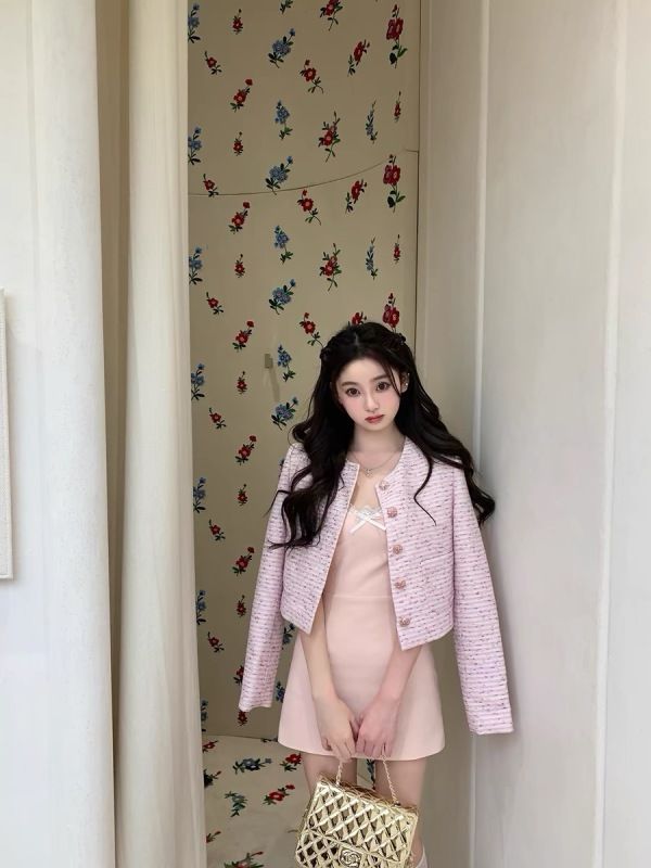 你的懶懶llan 香香芭蕾 雙色連衣裙氣質顯瘦裙子女士
