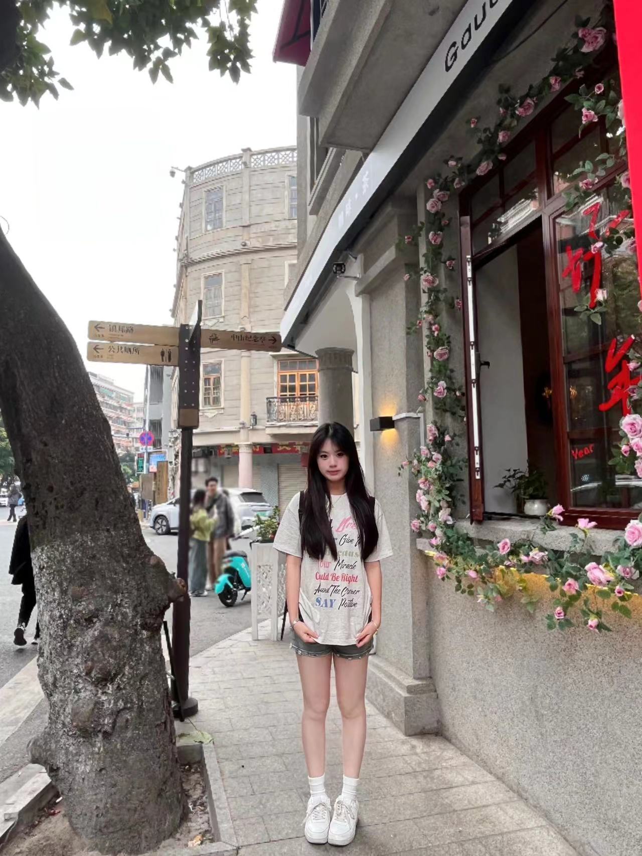 高質量純棉220克精梳緊密手感好直播品質前印花短袖t恤女