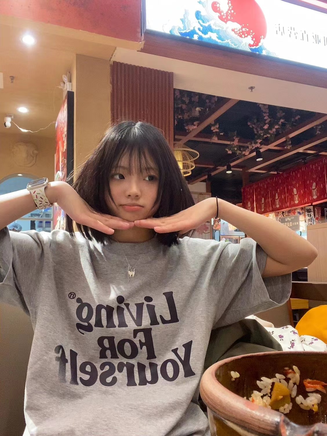 高質量純棉220克精梳緊密手感好直播品質前印花短袖t恤女