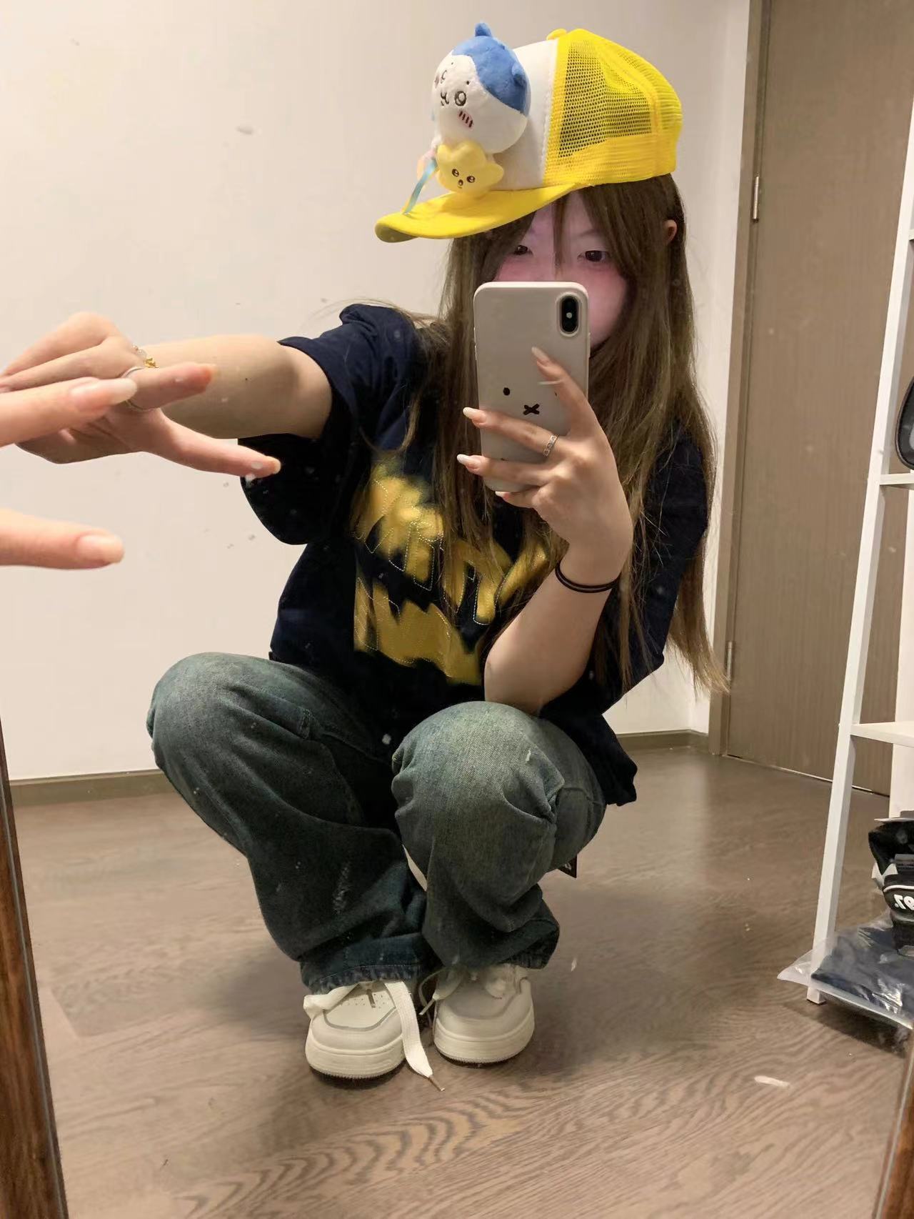 高質量純棉220克精梳緊密手感好直播品質前印花短袖t恤女
