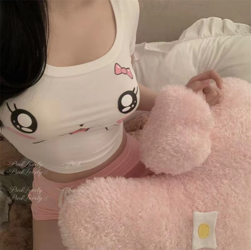 韓系純欲風顯瘦百搭正肩短袖T恤夏季新款高級感上衣女