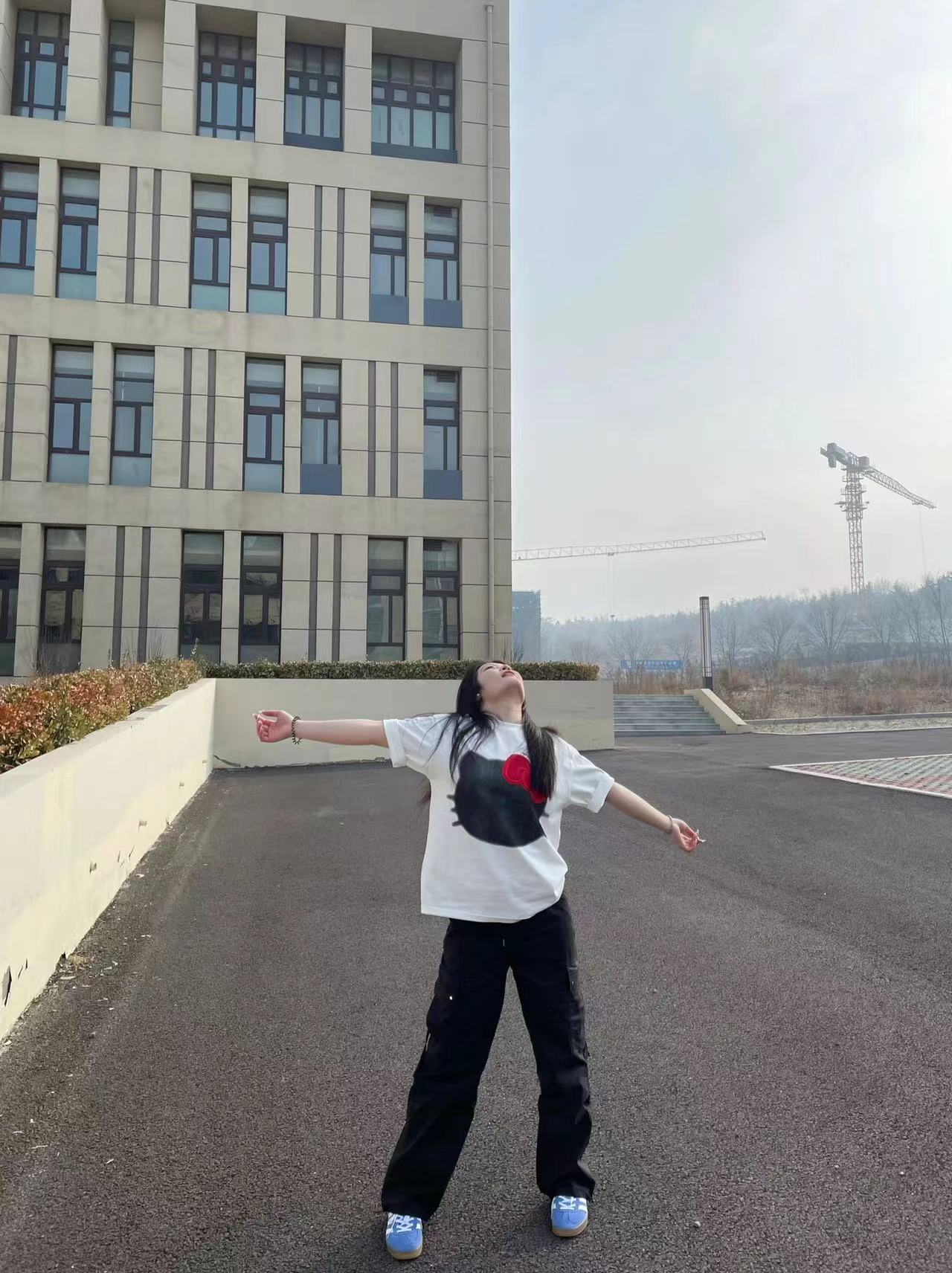 高質量純棉220克精梳緊密手感好直播品質前印花短袖t恤女