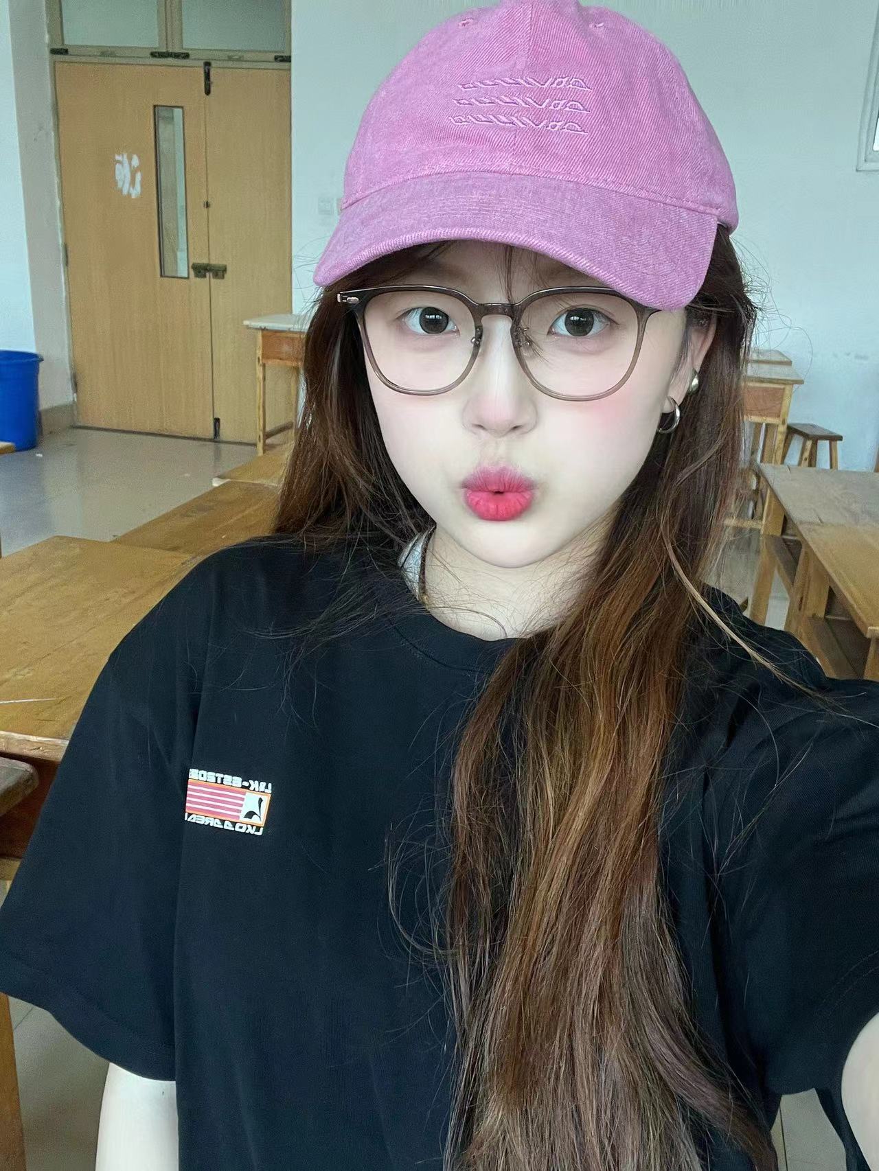 高質量純棉220克精梳緊密手感好直播品質前後印花短袖t恤女