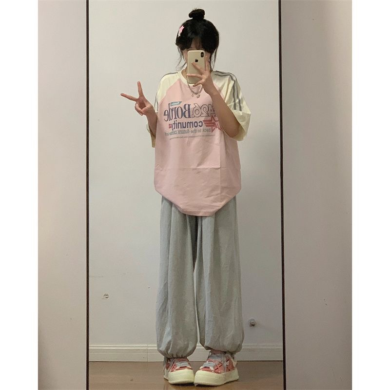 純棉200克精梳緊密賽絡紡短袖t恤女