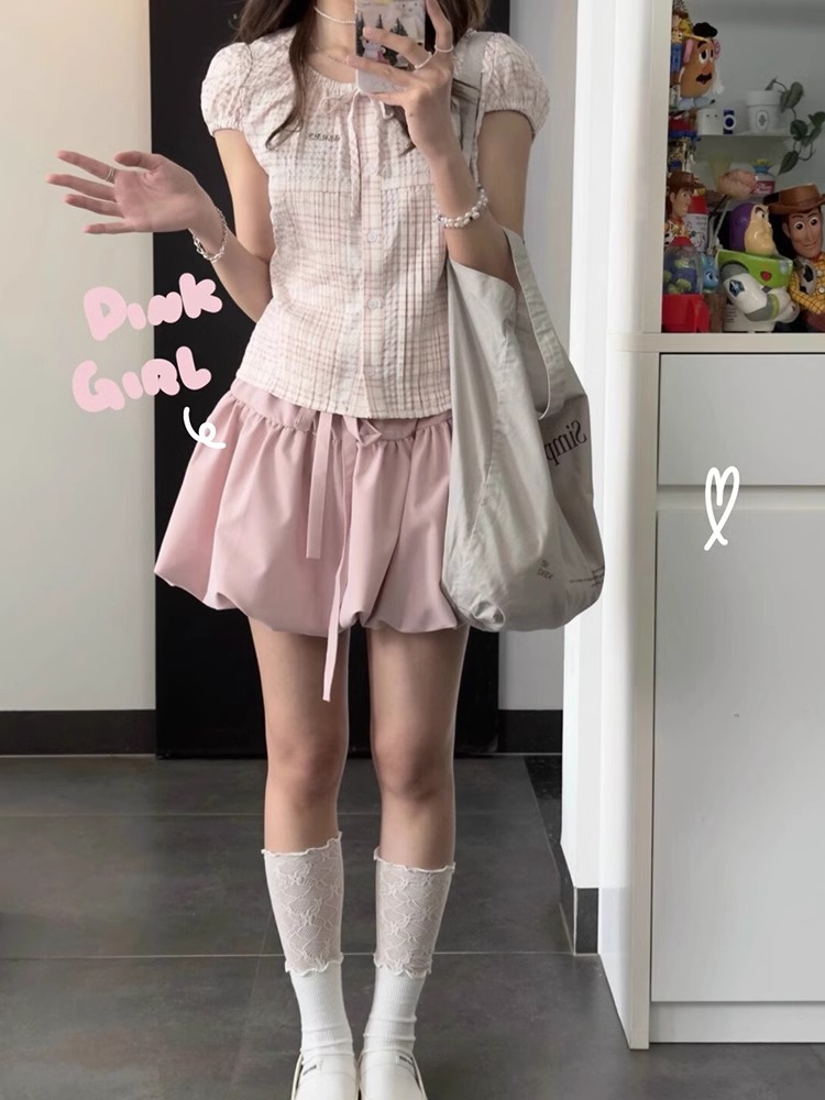 裙子夏季女2024年新款套裝奶系穿搭又甜又辣兩件套夏裝搭配一整套