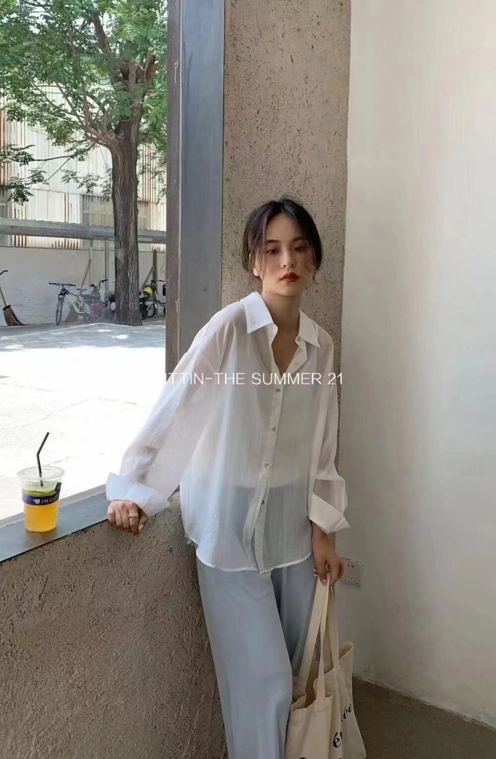 防曬襯衫女夏季薄款外套2024新款設計感小眾寬鬆開衫外搭上衣