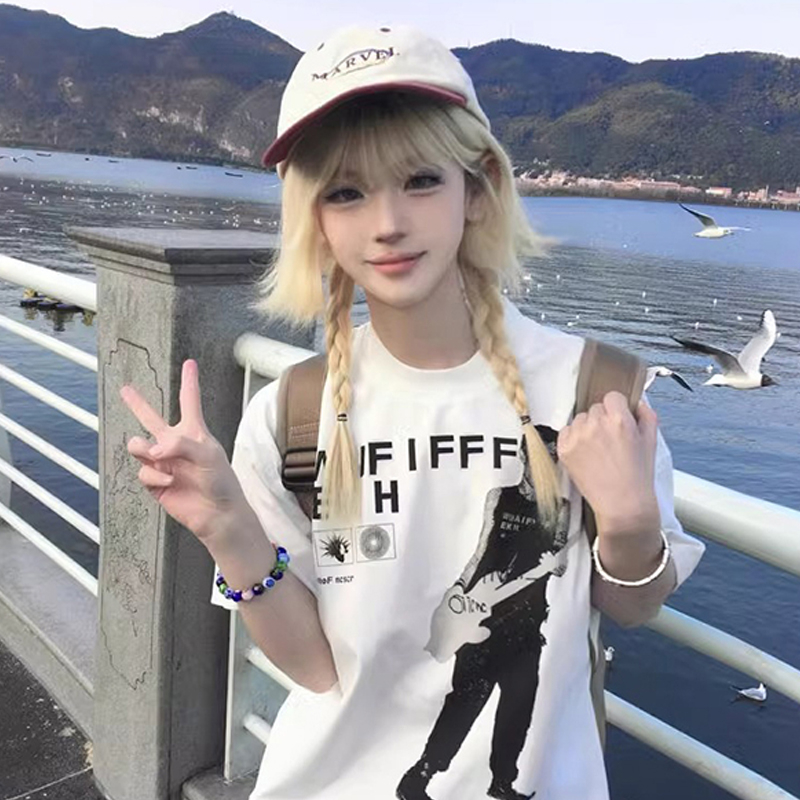 230克後包條 春夏新款純棉短袖T恤女