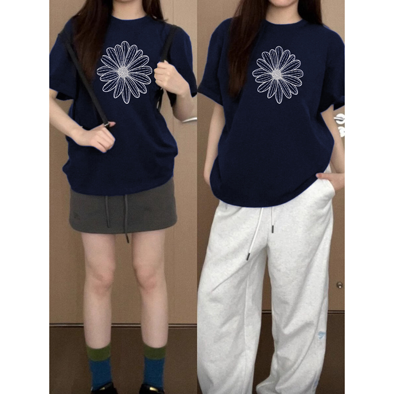 230克後包條 春夏新款純棉短袖T恤女