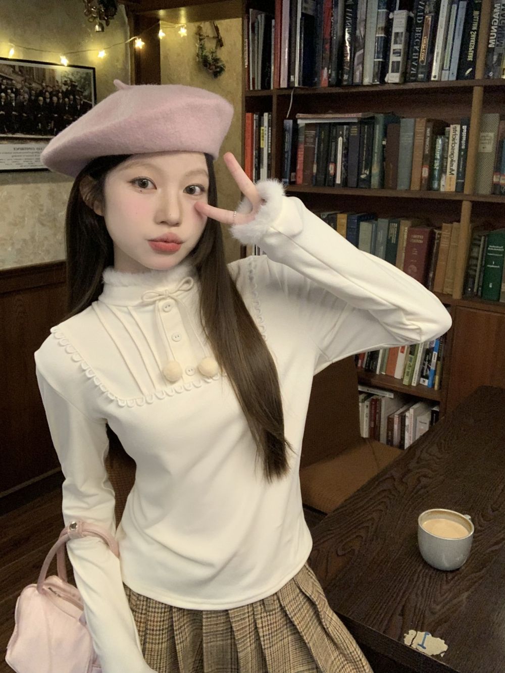 實拍三標齊內搭打底衫女設計感半高領修身針織衫上衣