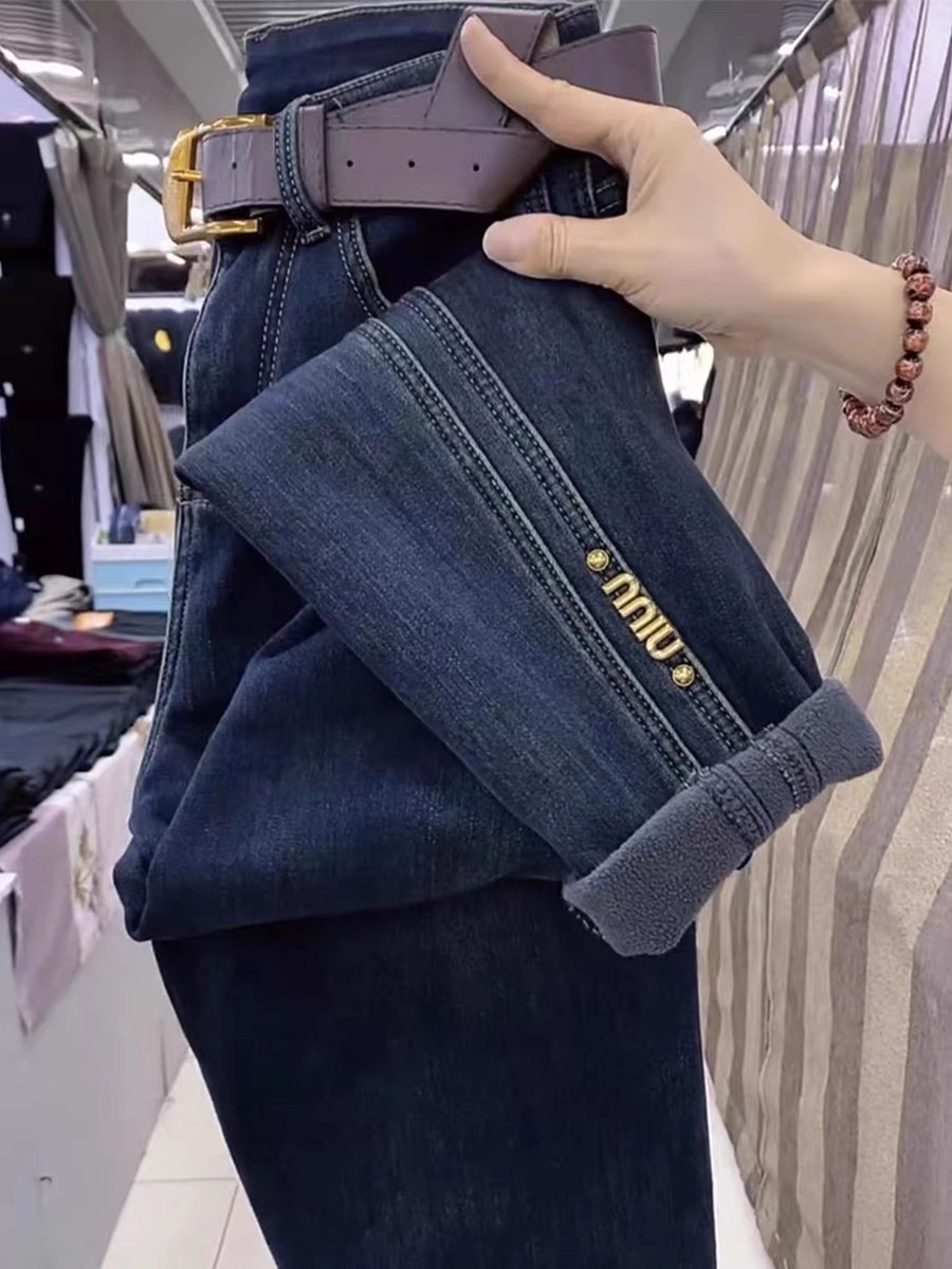 高腰大碼直筒牛仔褲女胖mm寬鬆小個子九分老爹哈倫蘿蔔褲S-5XL