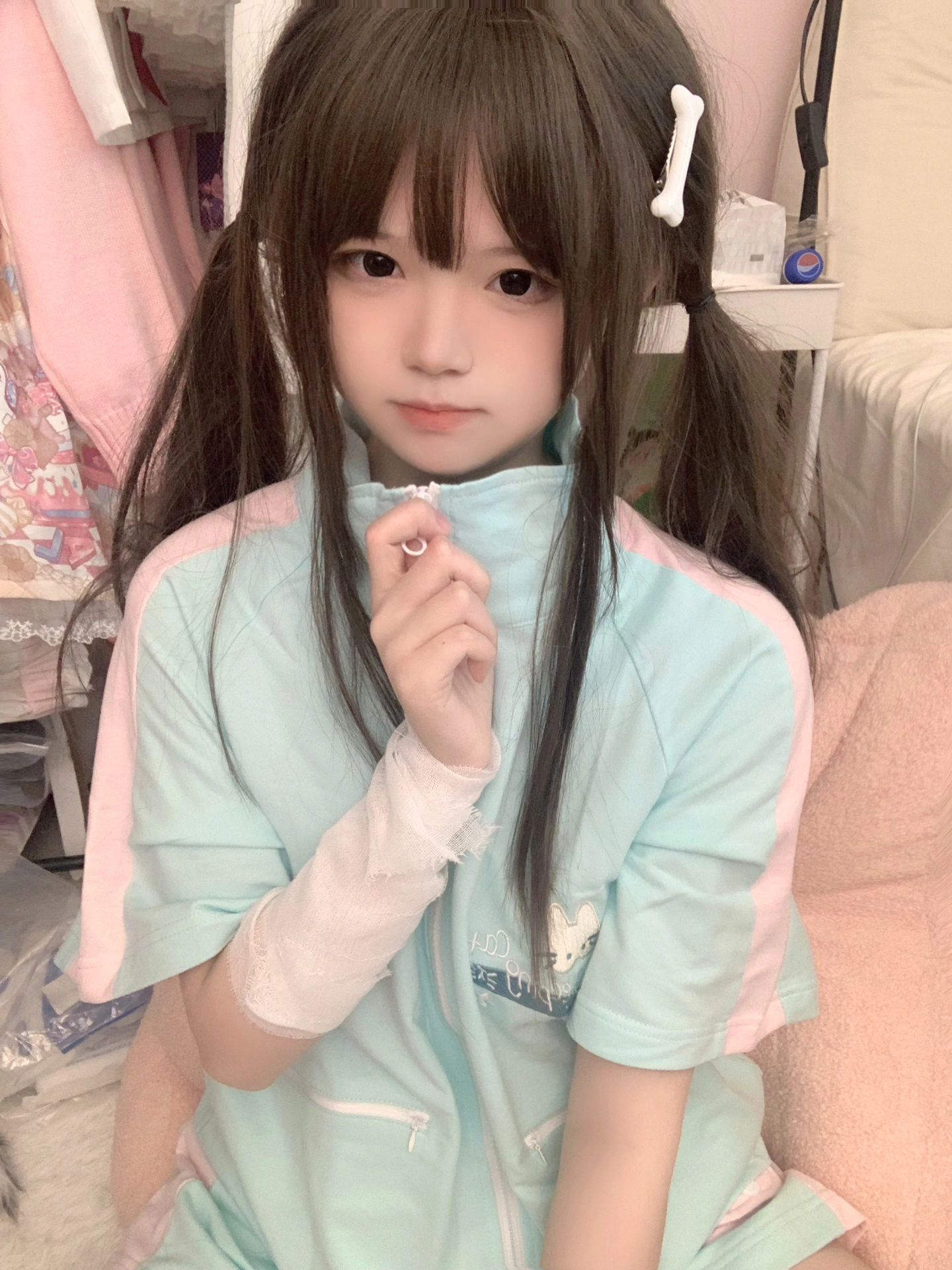 2024夏季休閒運動服套裝女少女校園風學生短袖短褲兩件套裝跑步服