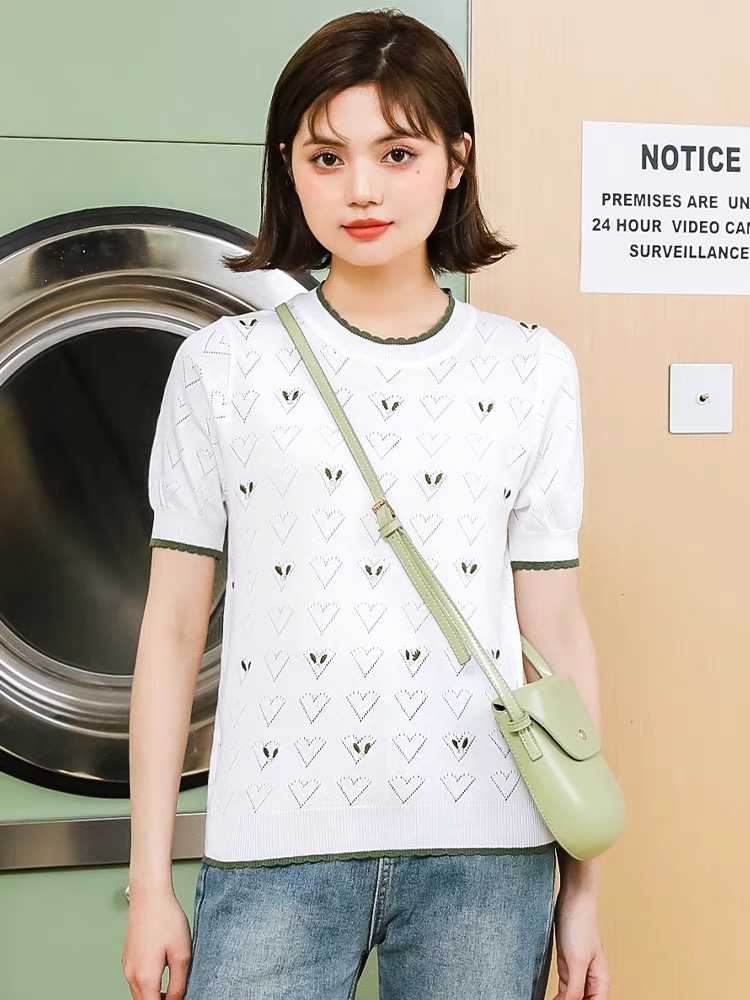 2024新款春夏上新百搭顯瘦休閒夏季薄款毛衣女