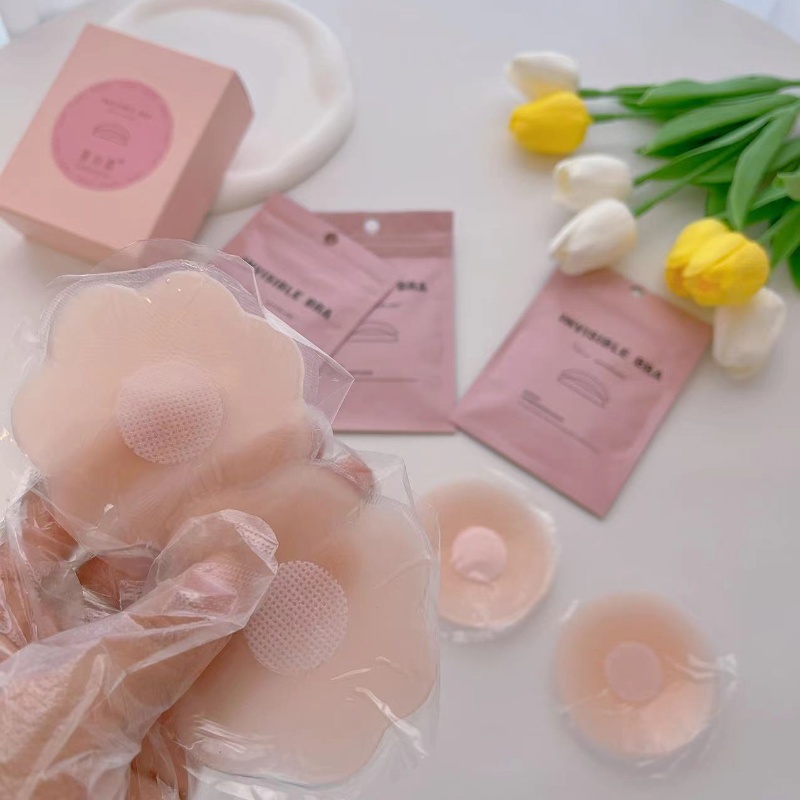 乳貼防凸點透氣薄款超薄小胸硅膠隱形胸貼女吊帶裙乳頭貼