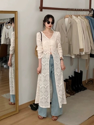 AS OFFICIAL new Chinese style national style knitted dress long skirt slim stand collar half turtleneck petite skirt