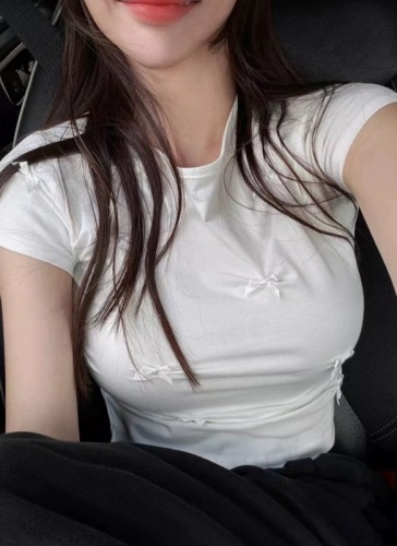 夏季新款~少女韩国东大门立体手工蝴蝶结短袖紧身T恤上衣可爱