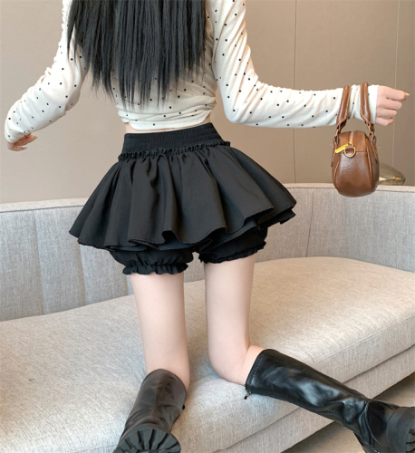 Real shot~Ballet academy style cake skirt, cute short skirt, puffy half-length A-line skirt, anti-exposure small skirt for women