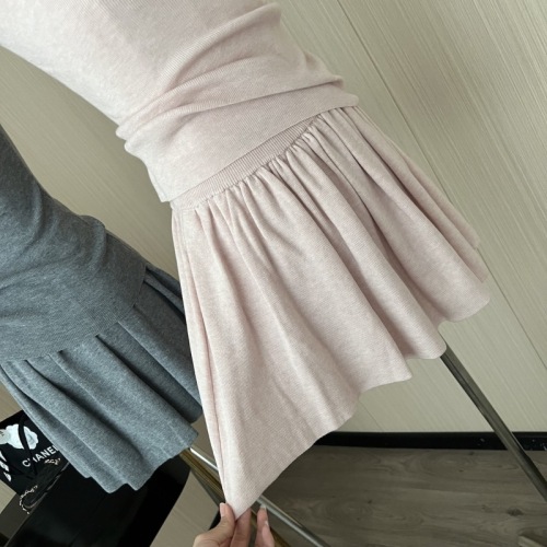 famouswang2024 spring new slim and temperament knitted short skirt suit for small women