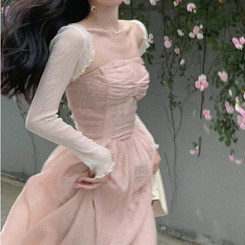 防曬開衫薄款女搭配吊帶裙子外搭罩衫夏季披肩仙氣小坎肩雪紡上衣