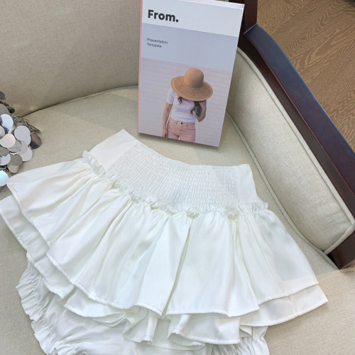 Jinjin Cool Ballet College Style Puff Skirt Women's Versatile Cake Skirt A-Line Skirt Mini Skirt