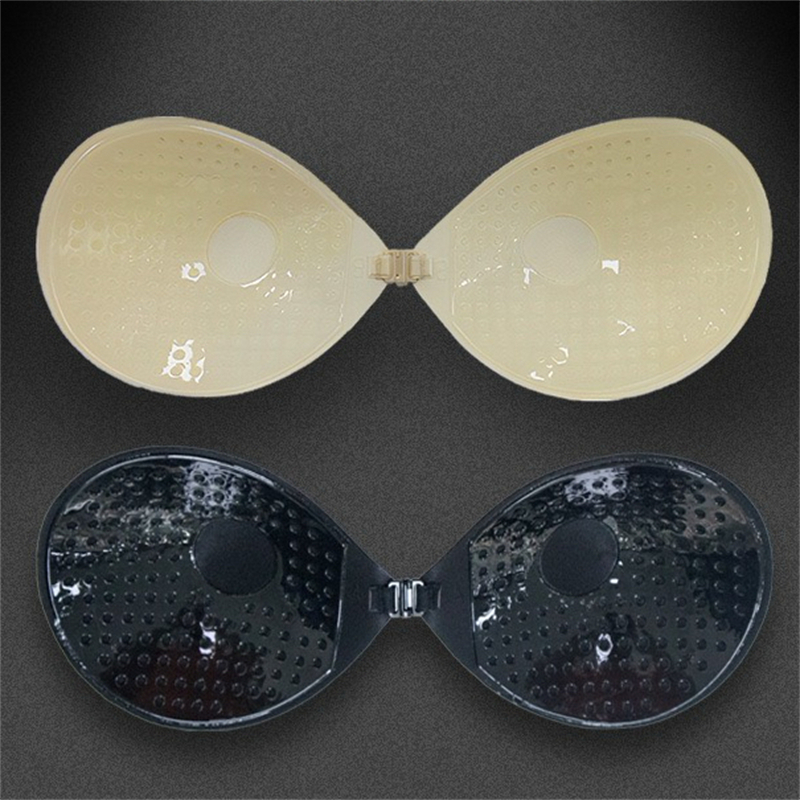 Price~Gathering Front Silicone Invisible Bra Adhesive for Bridal Gowns and Dresses Anti-Slip Invisible Backless Bra Adhesive