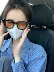 藍色條紋襯衫女設計感小眾夏季配吊帶外搭開衫外套別致小個子上衣