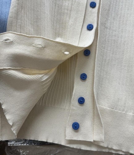 FTONG曼哈顿少女原创新品 衬衫领拼色针织上衣/百褶裙两件套
